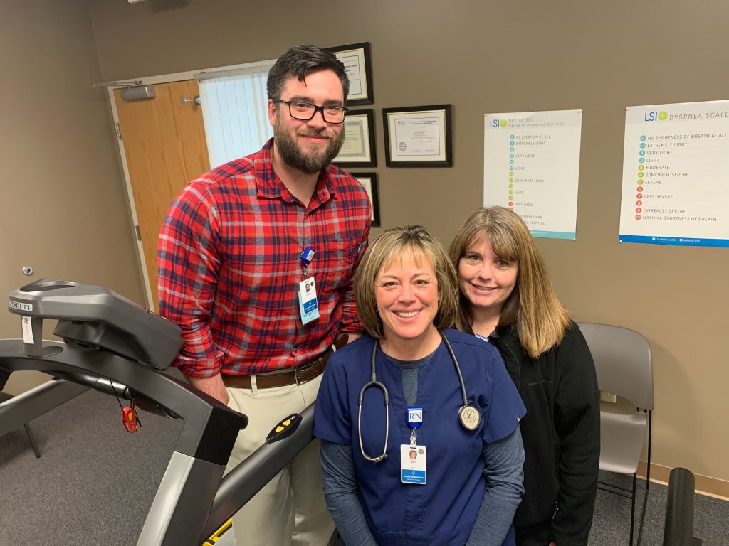 nmc health cardiac rehab team cory, jill, sharon